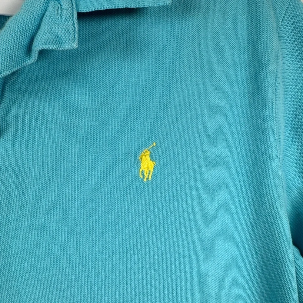 Polo by Ralph Lauren Aqua Blue Shirt Classic Casual XL